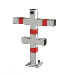 Blokada parkingowa – choinka