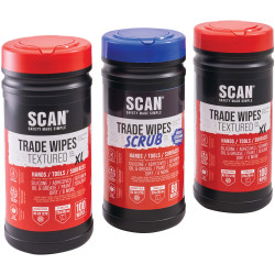 Scan SCXMS/3 Trade and Scrub Wipe Triple Pack