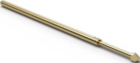 Standard test pin with probe, triangular, Ø 1.02 mm, travel  6.4 mm, pitch 1.9 mm, L 33 mm, F07515B120G150