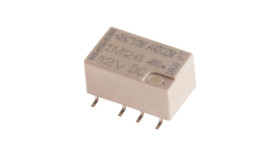 Przekaźnik interfejsowy elektromechaniczny 12V dc TE Connectivity DPDT 2A Montaż powierzchniowy bieguny 2