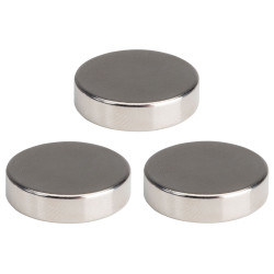 MagDev DCNI00627/N Neodymium Iron Boron 20x5mm N35H Disc Magnet Packs of 3