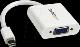 MDP2VGAW DisplayPort adapter, Mini DP male to VGA female