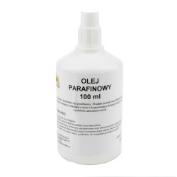 Olej parafinowy 100ml, plastikowa butelka z zakraplaczem
