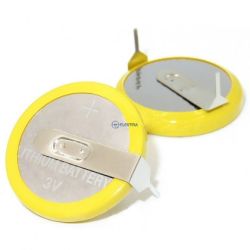 bateria litowa CR2032 do lutowania, pozioma 2pin