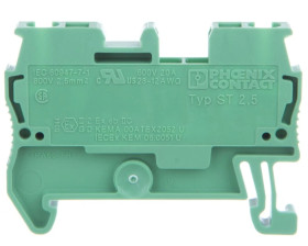 Złączka szynowa 2-przewodowa 0,08-4mm2 czerwona ST 2,5 GN 3037096 /50szt./