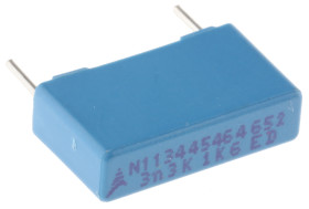 Kondensator foliowy 3.3nF 1.6 kV dc, 500 V ac EPCOS Polipropylenowe rozstaw: 15mm THT ±10