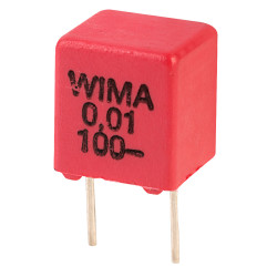 Wima FKP2D021001I00KS FKP2 0.01uF &#xB1;10% 100V Radial Polypropylene Capacitor