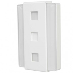 Gong dwutonowy GLASSO Biały GNT-248 SUNDI