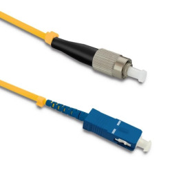 Qoltec Patchcord światłowodowy FC/UPC - SC/UPC Singlemode 9/125 G652D Simplex 0.5m