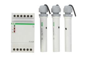 Przekaźnik kontroli poziomu cieczy 16A 2P 1-100kOhm PZ-829