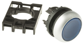 Przycisk, Ø 29.7mm, IP69K, kolor: Niebieski, Eaton, RMQ Titan M22