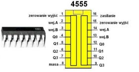 Układ scalony 4555