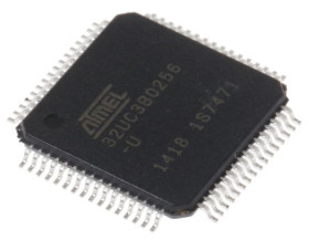 Mikrokontroler Microchip AT32 TQFP 64-pinowy Montaż powierzchniowy AVR32 256 kB 32bit 60MHz RAM:32 kB Flash 3,3 V