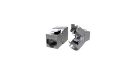 Złącze Ethernet Żeński Złącze RJ45 Cat8 Encitech Connectors, proste 1-żyłowe