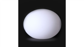 Oprawa Ogrodowa Oval Ball Vt-7801 Rgb 20X14cm 40141