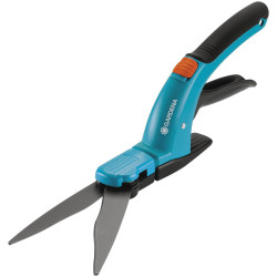 GARDENA 08733-20 Comfort Grass Shears Ergonomic Handle Anti-Stick Blade