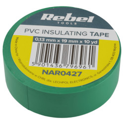 Taśma izolacyjna 19mm x 9,14m ZIELONA