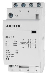 Stycznik modułowy 25A 24V 4xNO SM4 25-40-24V