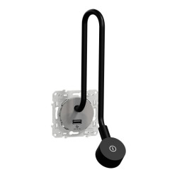 Łącznik Type A Śruba Żeński USB A ,1-portowe