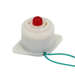 Buzzer sygnalizator 12V z LED buzer kogut 80dB