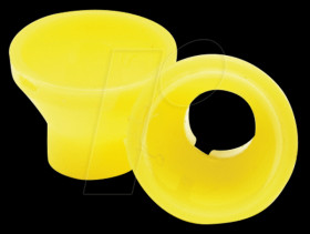 882012 LED reflector, 5 mm, matt, yellow