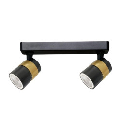 Lampa sufitowa spot Anillo 2 czarny LP-770/2W BK Light Prestige
