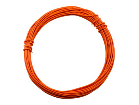 Prototyping Wire 24AWG (0.5mm) Multi-Strand Core - Orange [Discontinued]