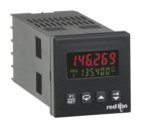 Licznik 85 → 250 V AC Resetowanie Automatyczne Red Lion LCD 6-cyfrowy Licznik