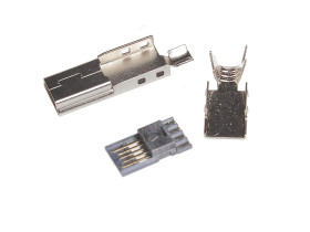 Wtyk USB typ B mini 5pin kabel (2szt) /549