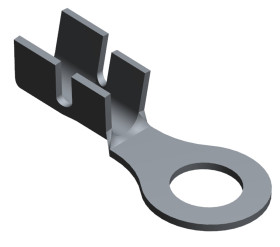 Zacisk oczkowy rozmiar przewodu 5.26mm² nieizolowany średnica wew 6.73mm TE Connectivity