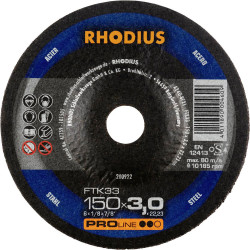 Rhodius 200922 Cutting disc Steel Abrasives 150 mm