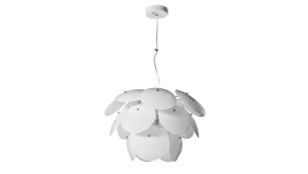 Lampa Aurelia Fi550*350*H1500mm 5Xe27 Szkło + Metal