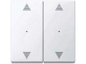 KNX Klawisz do 2 podwójnego modułu przyciskowego biały active System M z ozn. strzałek MTN619725 SCHNEIDER ELECTRIC