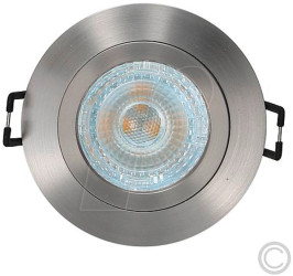4322 Recessed ceiling ring, round, stationary, aluminium