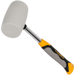 Roughneck 61-224 Non-Marking White Rubber Mallet 680g (24oz)