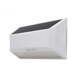 Lampa Elewacyjna Solarna 4000K 6W Biała SOE-10