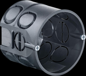 1551-00 Cavity wall one-gang junction box without support, with device s