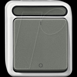 MEG3112-8029 Circuit breaker - Aquastar, 2-pin, light grey