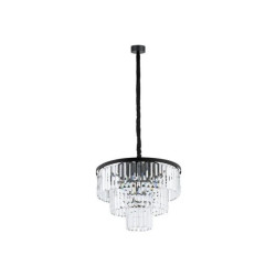 Lampa wisząca CRISTAL BLACK M 7616 Nowodvorski Lighting