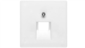 Berker Q.1 Plakietka Do Gniazda Teleinformatycznego Pojedynczego Śnieżnobiała...