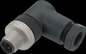 ELWIST 5012 PG7 MiniQuick cable plug, 5-pin, M12 / PG7, angled