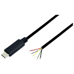 BKL 10080124 USB-C PD Series 0.5m Cable for rapid 100W charging