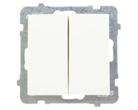 AS Łącznik schodowy podwójny ecru ŁP-10G/m/27