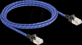 80378 Patch cable Cat.6A U/FTP Slim 2 m blue
