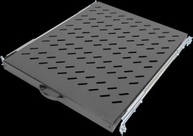 DN-19 TRAY-2-800SW 19" shelf, 1U, black