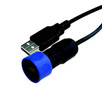 Kabel USB Złącze A USB A Złącze B Micro USB typu B dł. 2m Przewód USB USB 2.0