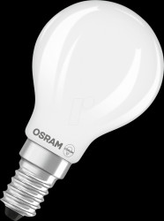 4099854476747 Classic E14 LED lamp, 2.5 W, 470 lm, 2700 K, dimmable, filament