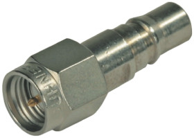 Adapter RF SMA QMA Rodzaj A Męski - żeński 50Ω