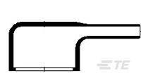 TE Connectivity CH1180-000 TE RAY TFIT Poly Molded Parts, 1 szt.