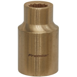 Sealey NS043 Socket 10mm 1/2&quot;Sq Drive Non-Sparking WallDrive&#xAE;
